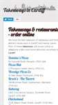 Mobile Screenshot of cardiff-takeaways.co.uk