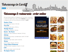 Tablet Screenshot of cardiff-takeaways.co.uk